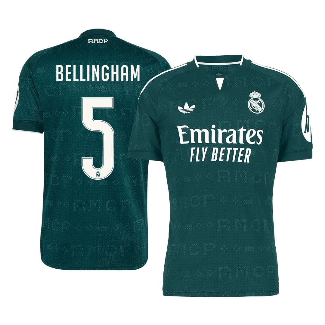 Real Madrid venkovní fotbalový dres 2026/27 BELLINGHAM #5