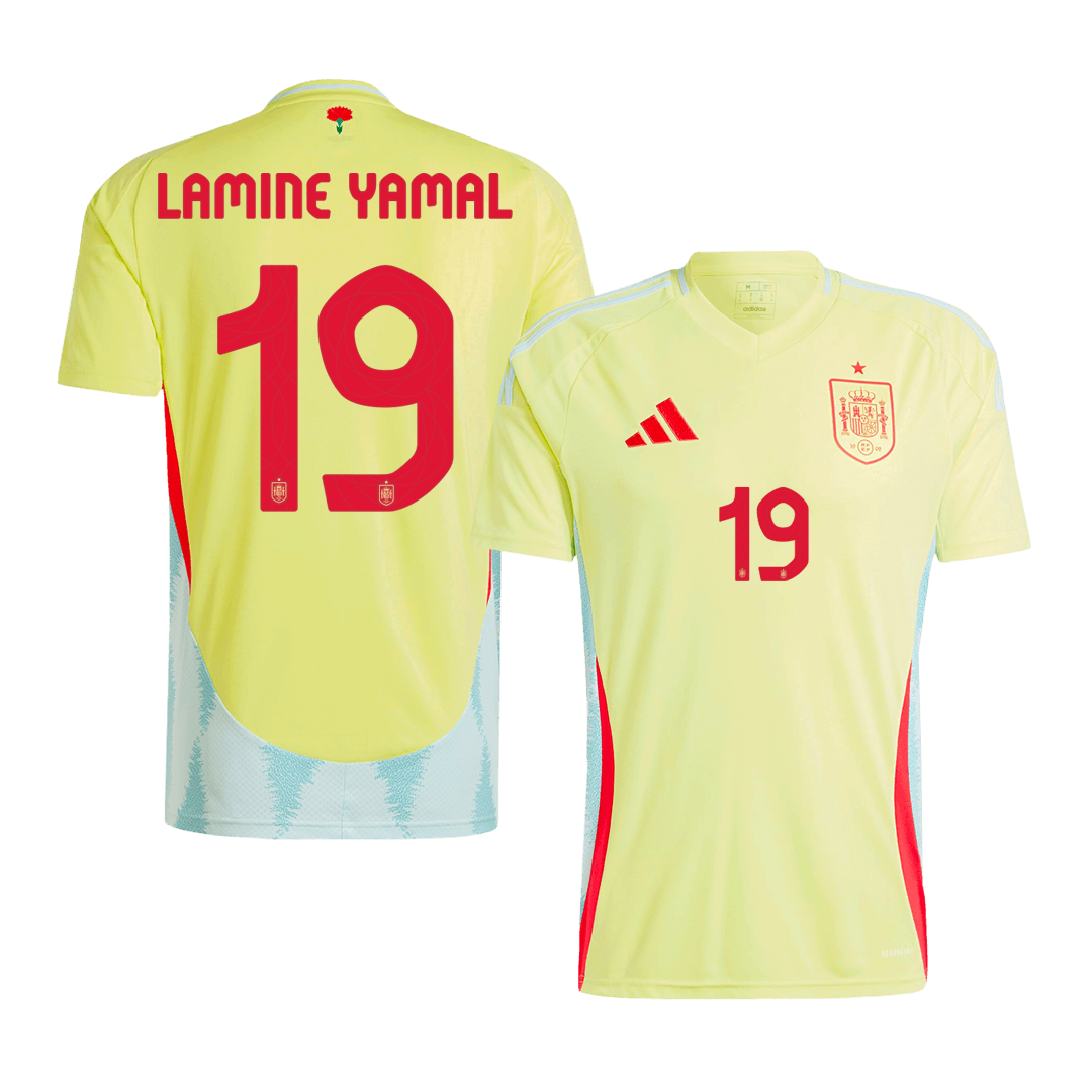 Venkovní Fotbalový Dres Spain 2024 LAMINE YAMAL #19