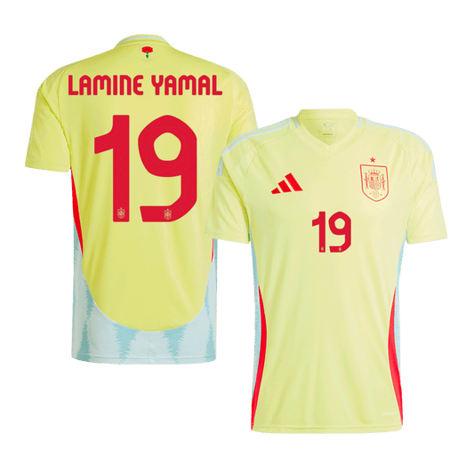 Venkovní Fotbalový Dres Spain 2024 LAMINE YAMAL #19