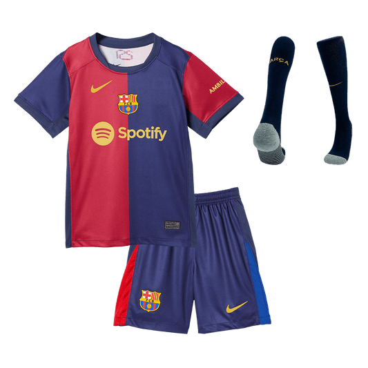 Dětská Domácí Fotbalový Souprava Barcelona 24/25