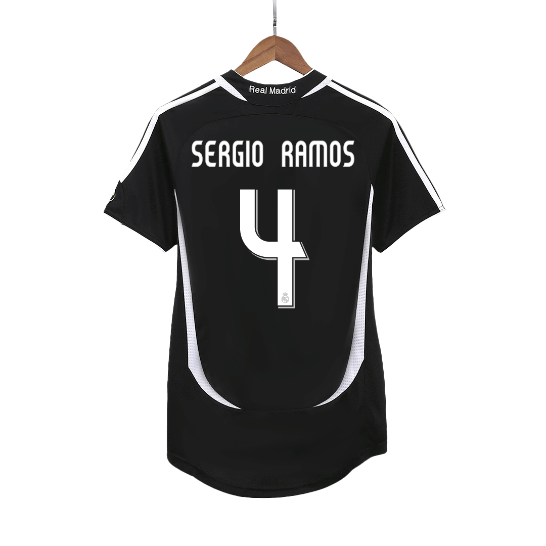 Venkovní Retro Dres Real Madrid 2006/07 Retro SERGIO RAMOS #4