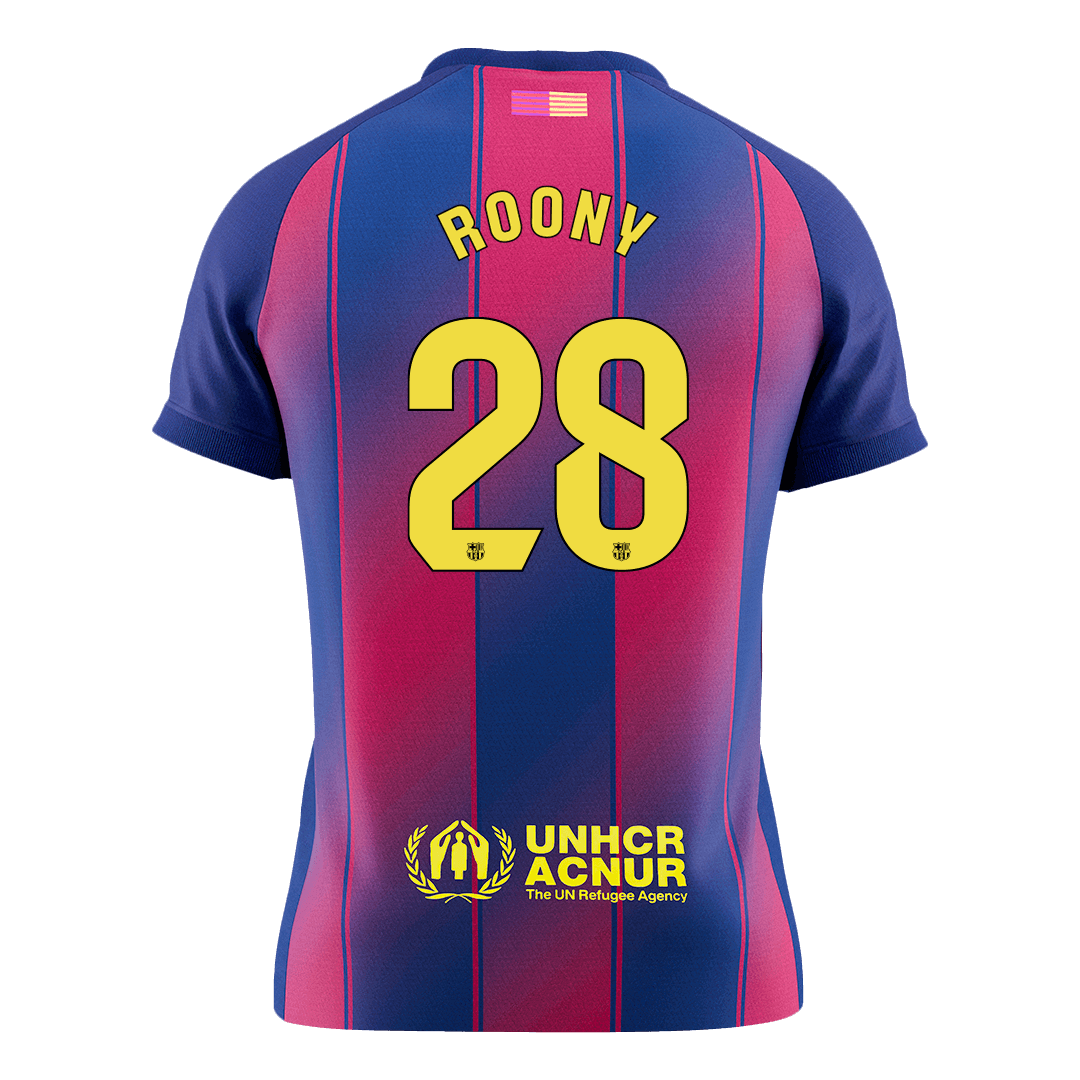 Barcelona domácí fotbalový dres 2025/26 ROONY #28