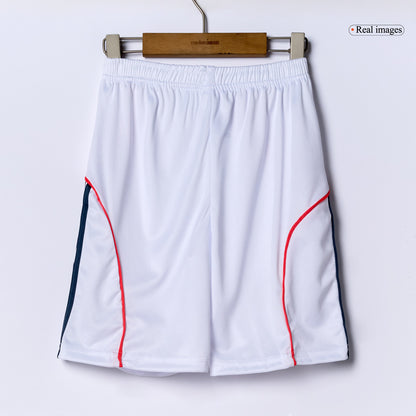 Kid's Bayern Munich Away Soccer Jersey Kit(Jersey+Shorts+Socks) 2025/26 White