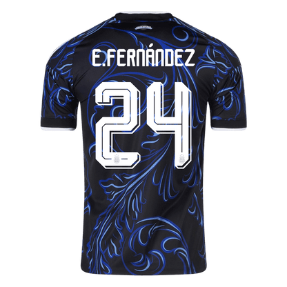 Argentina venkovní fotbalový dres MS 2026 E. FERNÁNDEZ #24