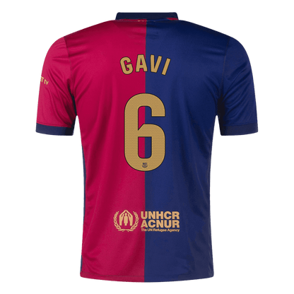 Domácí Fotbalový Dres Barcelona 24/25 GAVI #6