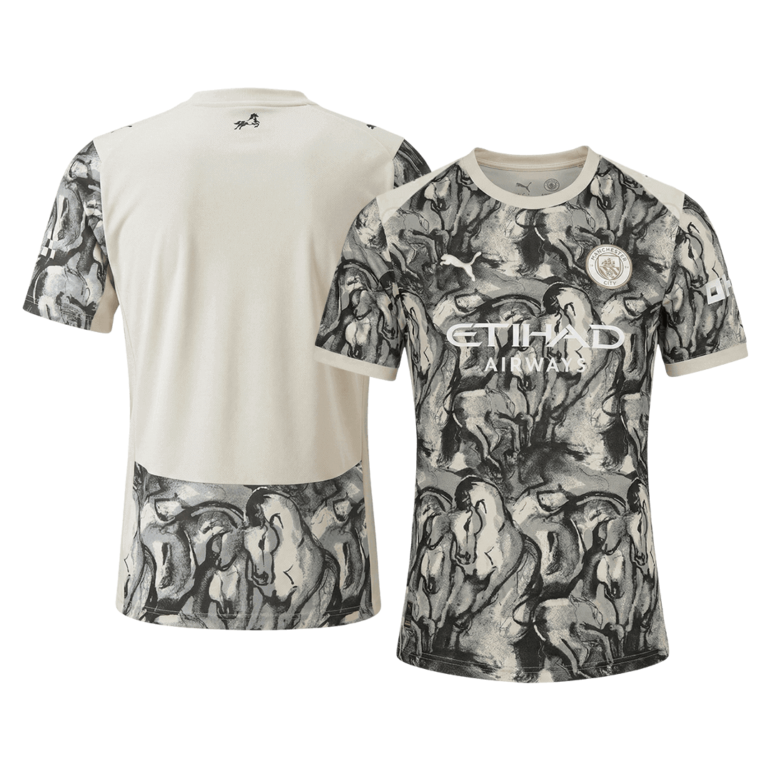 Manchester City fotbalový dres 2025/26 Rok koně