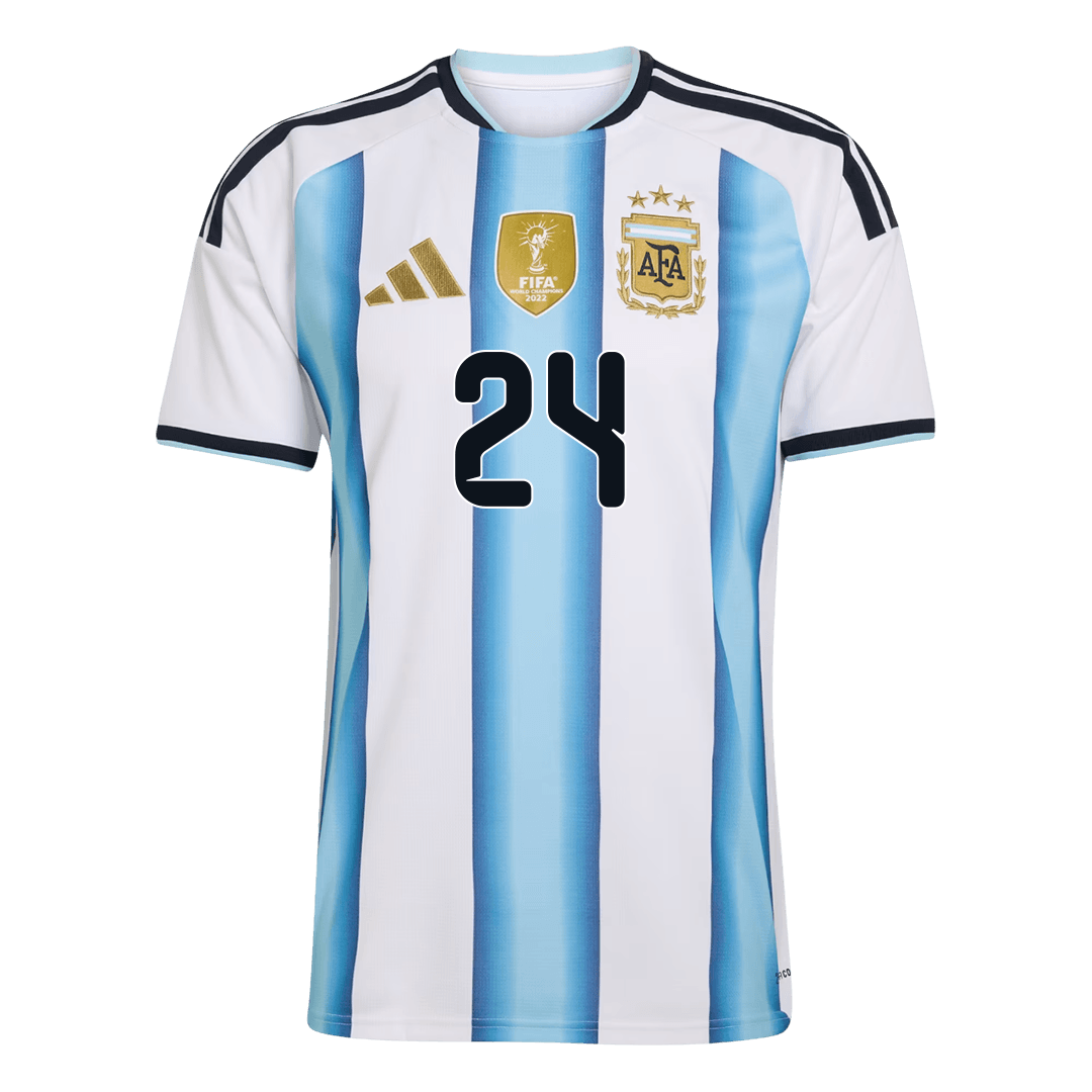 Argentina domácí fotbalový dres MS 2026 E. FERNÁNDEZ #24