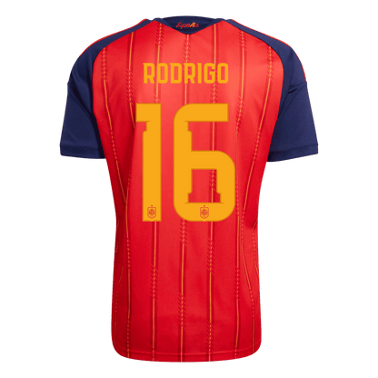 Španělsko domácí dres MS 2026 hráčská verze RODRIGO #16