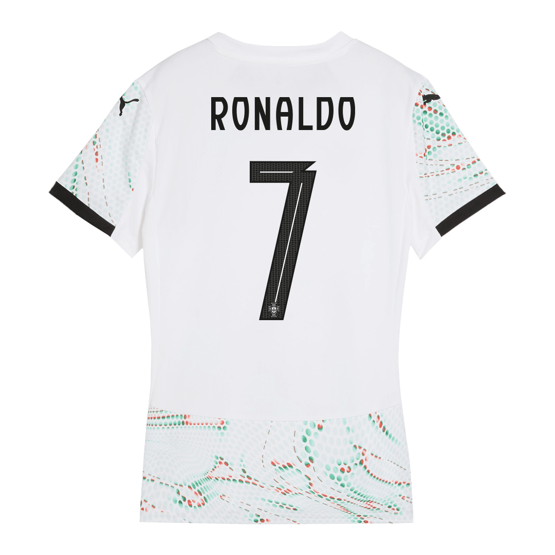 Dámský Venkovní Fotbalový Dres Portugal 2025 RONALDO #7