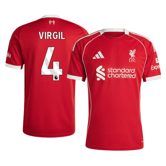 Domácí Fotbalový Dres Liverpool VIRGIL #4