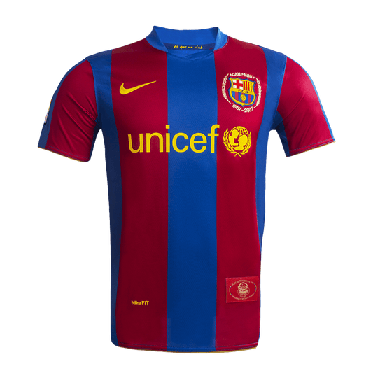 Domácí Retro Dres Barcelona 2007/08