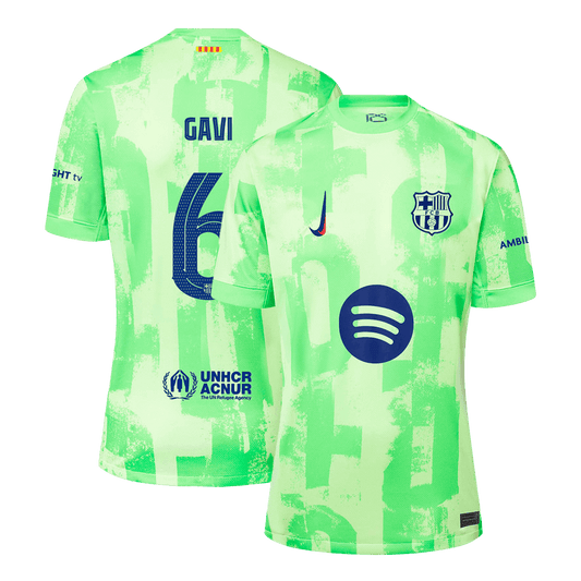 Třetí Fotbalový Dres Barcelona 24/25 GAVI #6