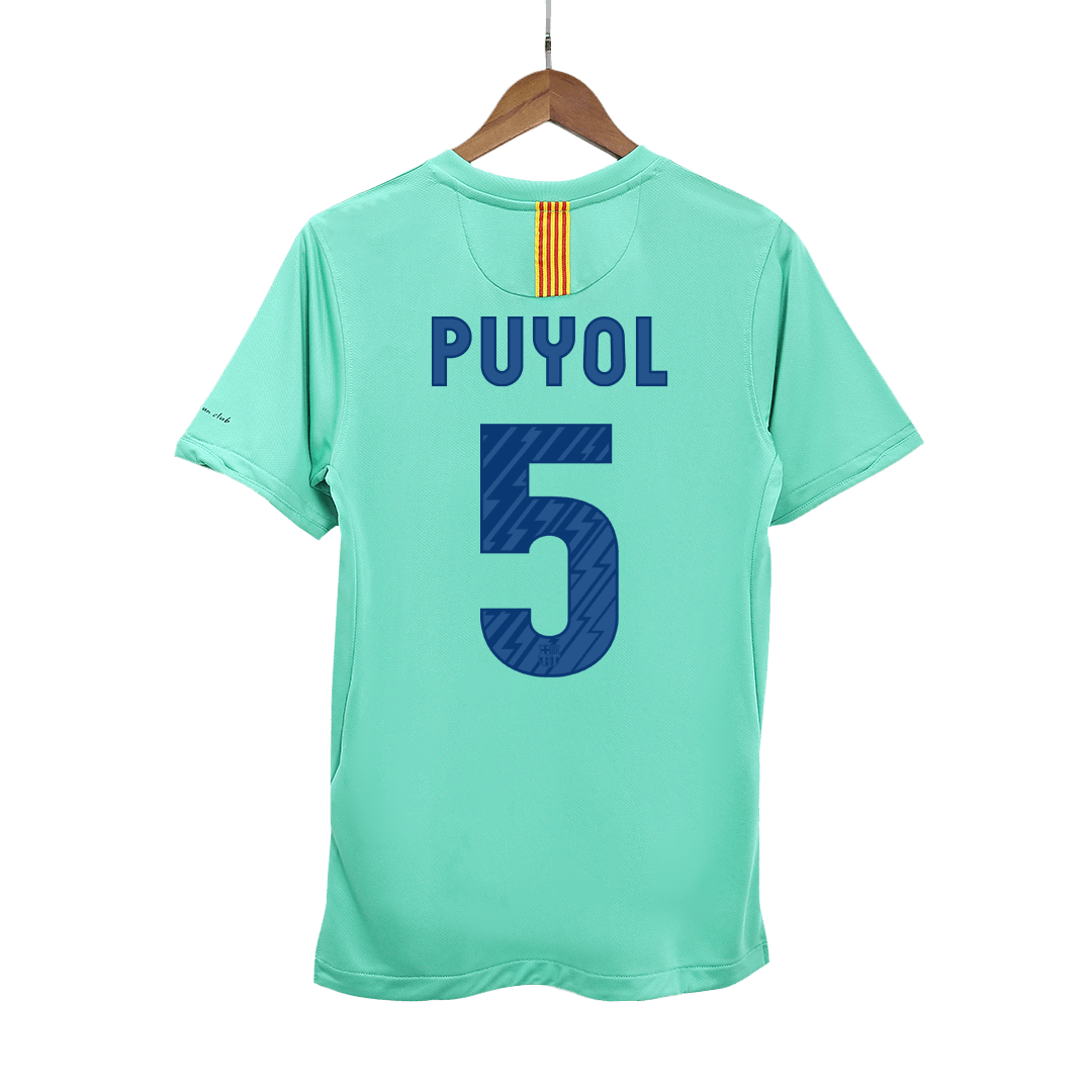 Venkovní Retro Dres Barcelona 2010/11 PUYOL #5