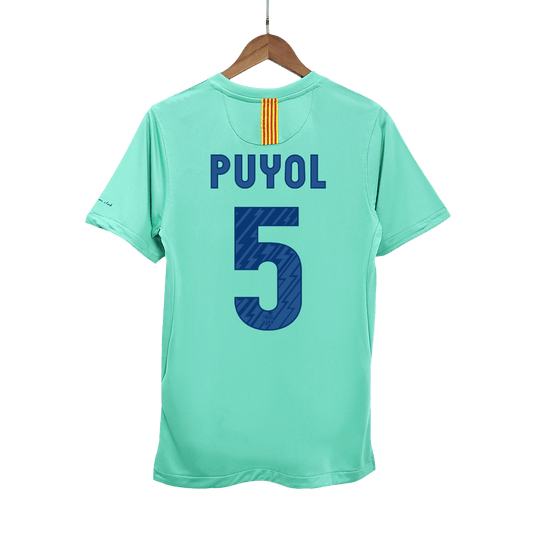 Venkovní Retro Dres Barcelona 2010/11 PUYOL #5
