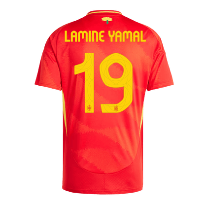 Domácí Fotbalový Dres Spain 2024 LAMINE YAMAL #19