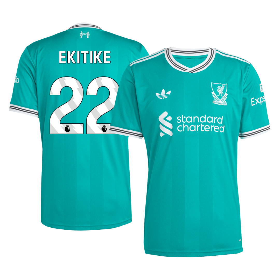 Liverpool třetí fotbalový dres 2025/26 EKITIKE #22