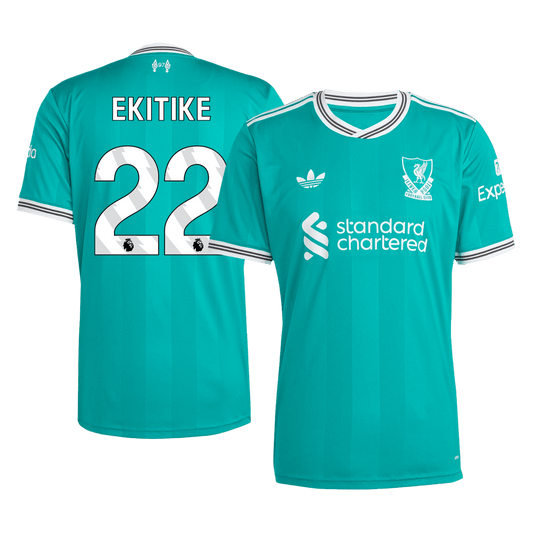 Liverpool třetí fotbalový dres 2025/26 EKITIKE #22