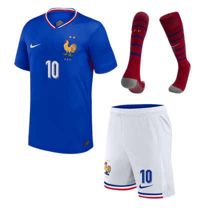 Dětská Domácí Fotbalový Souprava France 2024 MBAPPE #10