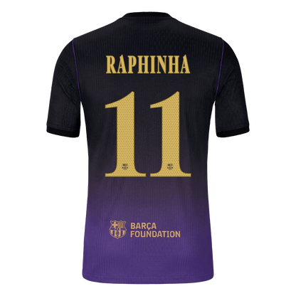 Barcelona venkovní dres 2026/27 hráčská verze RAPHINHA #11 UCL