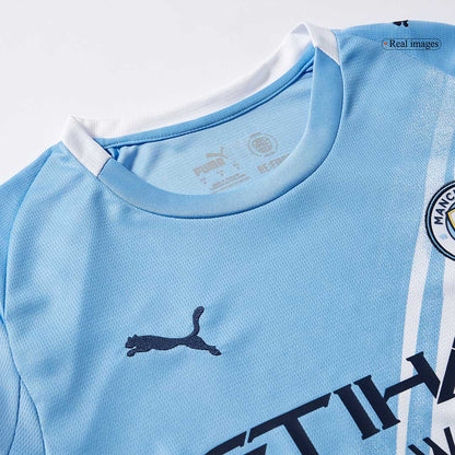 Domácí Fotbalový Dres Manchester City 25/26 Long Sleeve