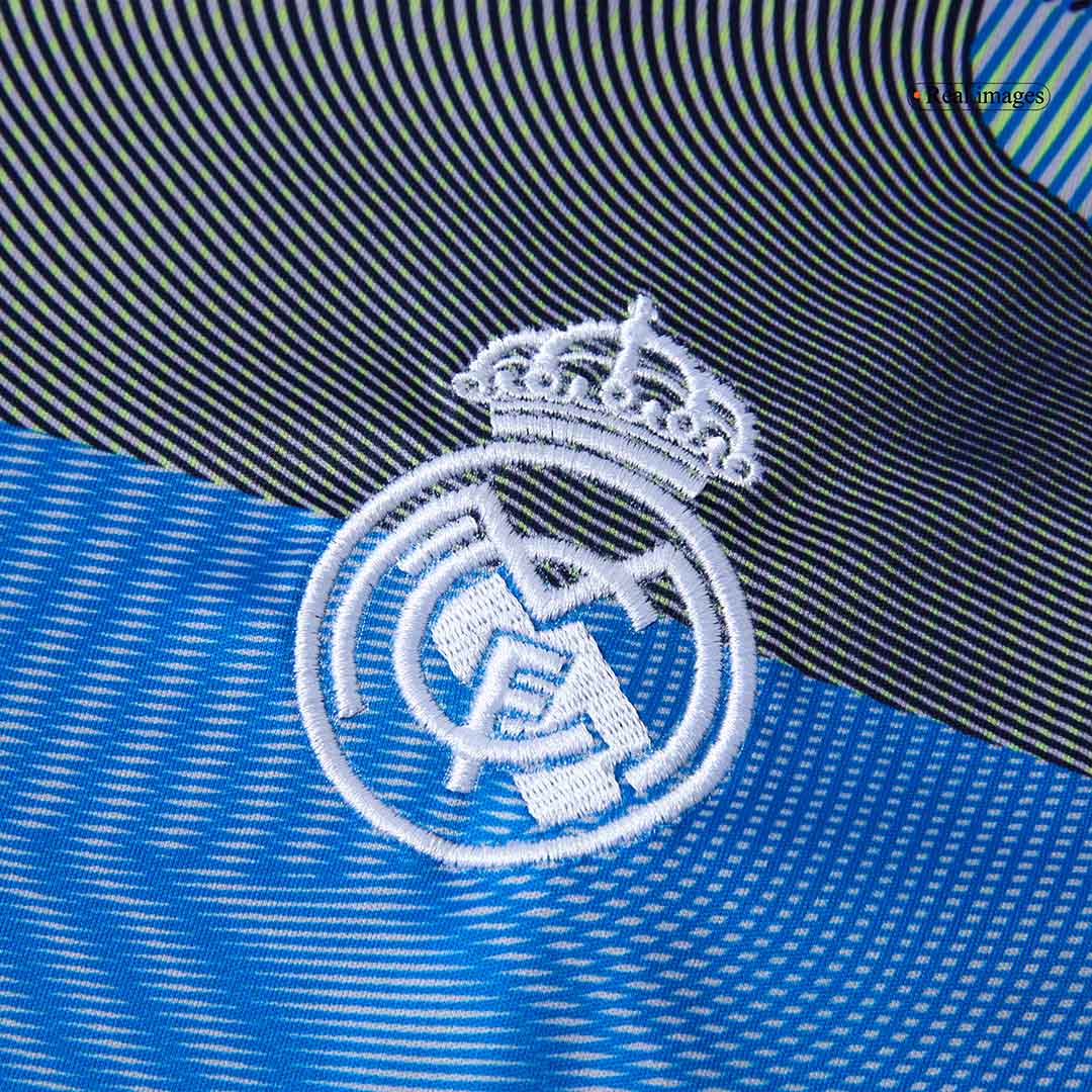 Real Madrid předzápasový fotbalový dres 2025/26 - modrá
