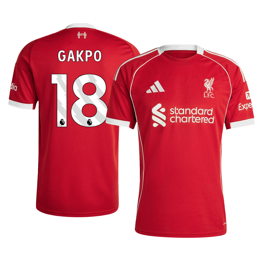 Liverpool domácí fotbalový dres 2025/26 GAKPO #18