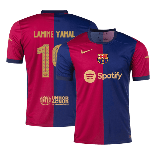 Domácí Fotbalový Dres Barcelona 24/25 LAMINE YAMAL #19 UCL