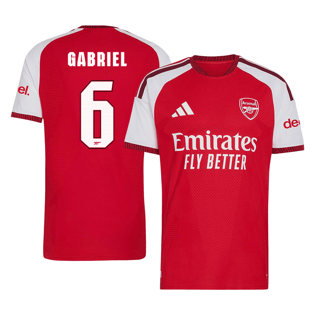 Arsenal domácí dres 2026/27 hráčská verze GABRIEL #6 UCL