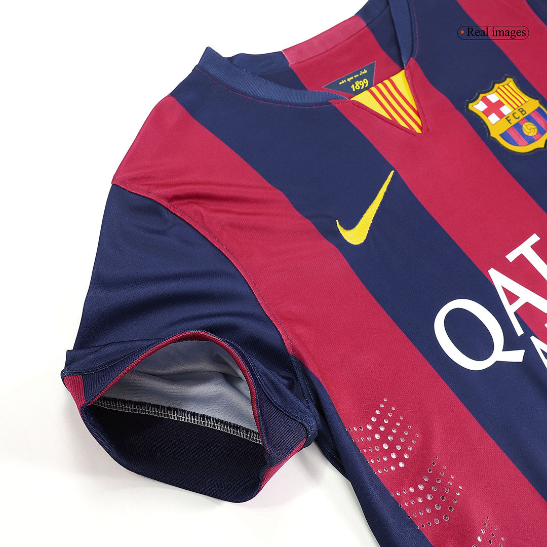 Domácí Retro Dres Barcelona 2014/15 MESSI #10