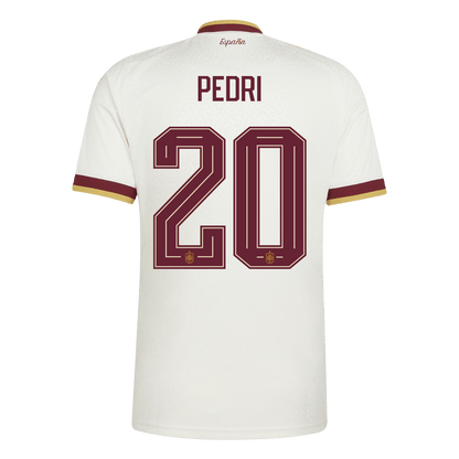 Španělsko venkovní fotbalový dres MS 2026 PEDRI #20