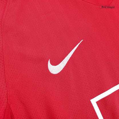 Domácí Retro Dres Manchester United 2007/08 Long Sleeve