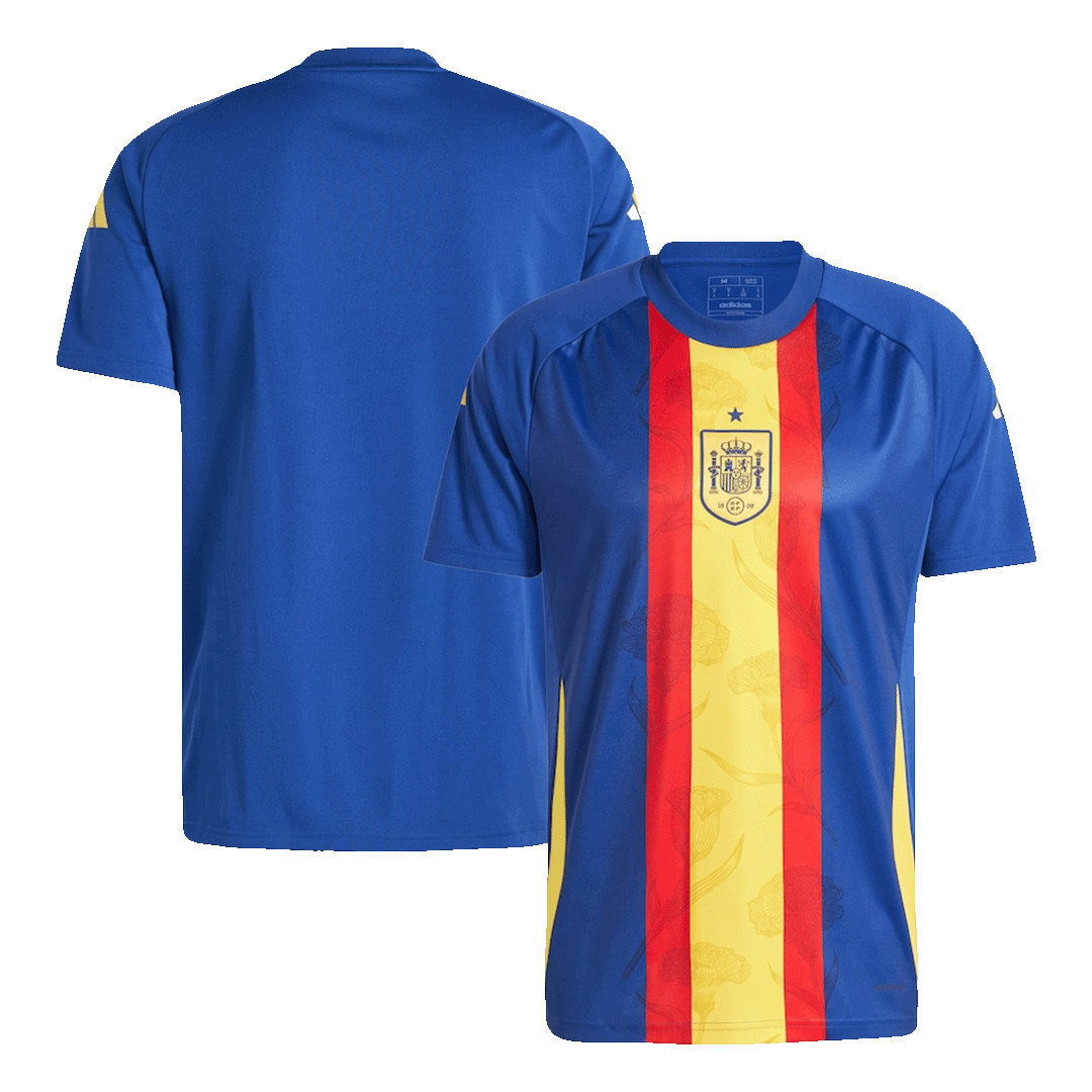 Předzápasový Fotbalový Dres Spain 2024 - modrý