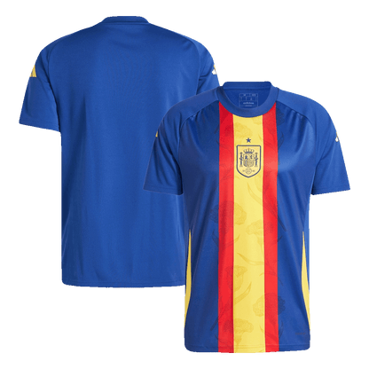 Předzápasový Fotbalový Dres Spain 2024 - modrý