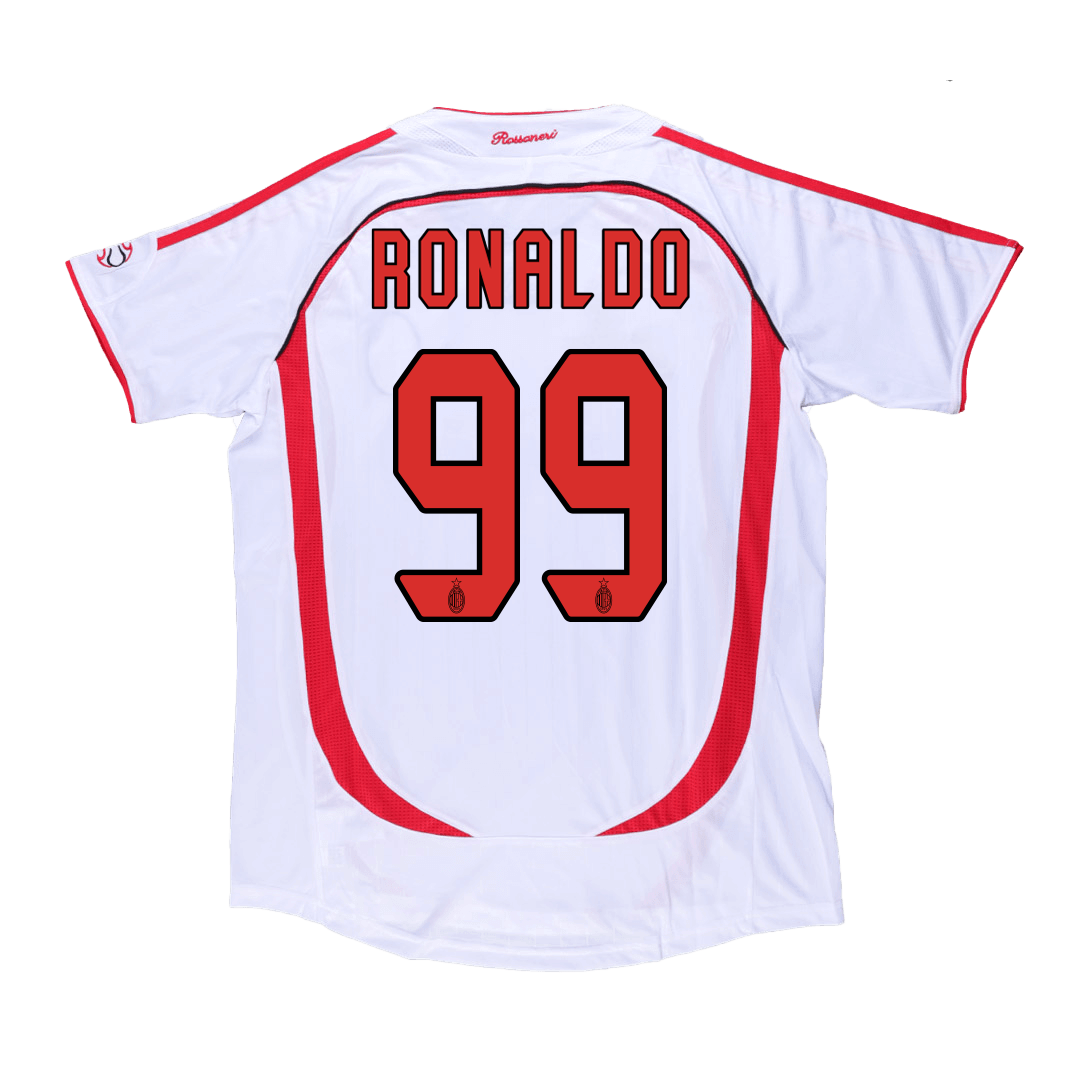 AC Milán venkovní retro dres 2006/07 RONALDO #99 - UCL