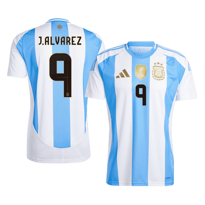 Domácí Fotbalový Dres Argentina 2024 J.ALVAREZ #9