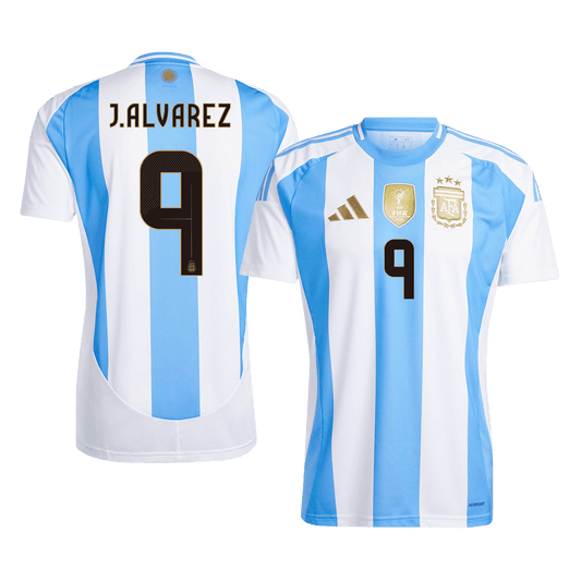 Domácí Fotbalový Dres Argentina 2024 J.ALVAREZ #9
