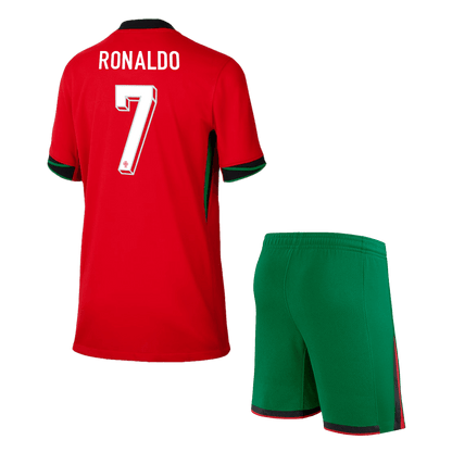 Dětská Domácí Souprava Portugal 2024 RONALDO #7