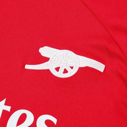 Arsenal dětská sada mikiny 2025/26 červená