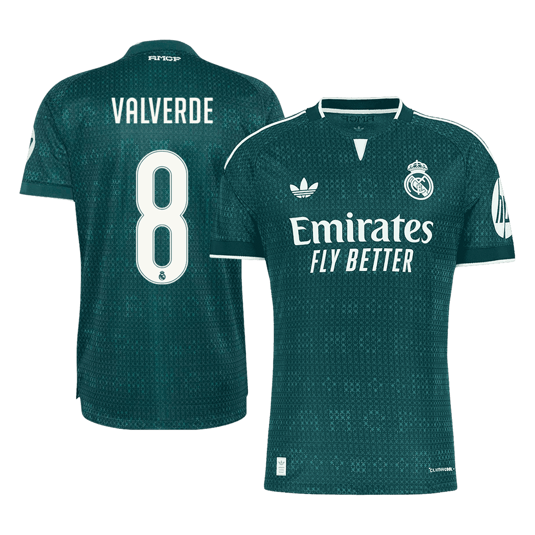 Real Madrid venkovní dres 2026/27 hráčská verze VALVERDE #8