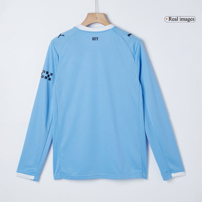 Domácí Fotbalový Dres Manchester City 25/26 Long Sleeve