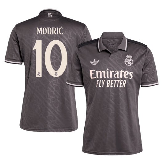 Třetí Fotbalový Dres Real Madrid 24/25 MODRIĆ #10