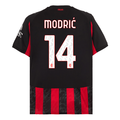 Domácí Fotbalový Dres AC Milán 25/26 MODRIĆ #14