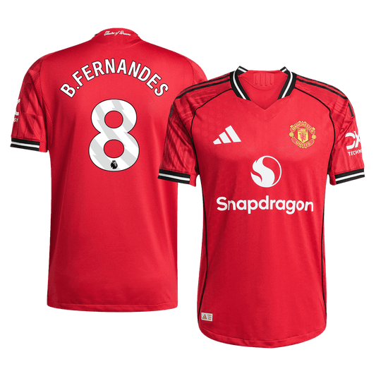 Domácí Fotbalový Dres Manchester United 25/26 Authentic B.FERNANDES #8