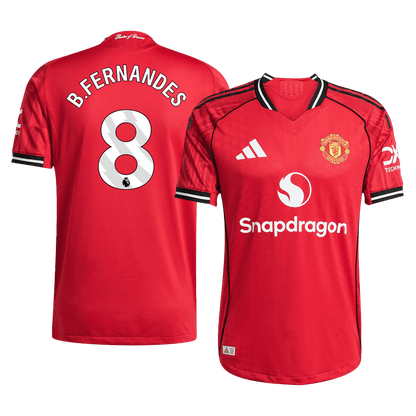 Domácí Fotbalový Dres Manchester United 25/26 Authentic B.FERNANDES #8