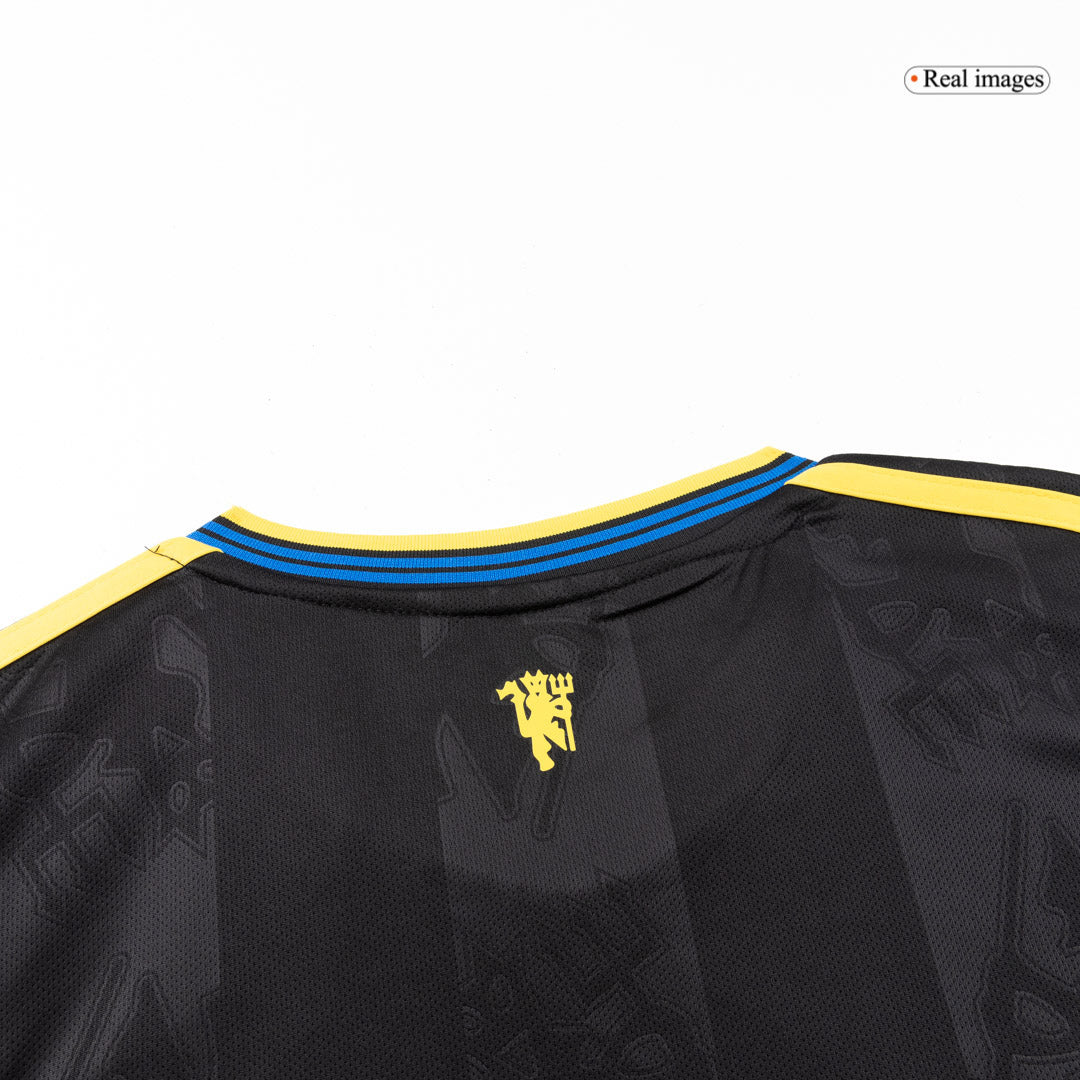 Třetí Fotbalový Dres Manchester United 25/26 Long Sleeve