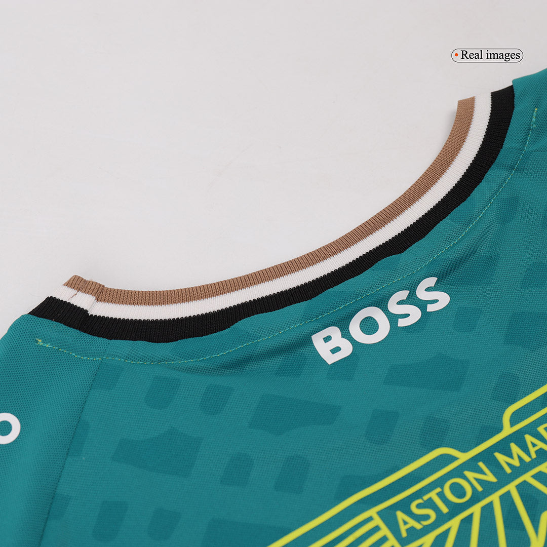 Aston Martin Aramco Cognizant F1 Racing Team Fernando Alonso Driver T-Shirt 2024 