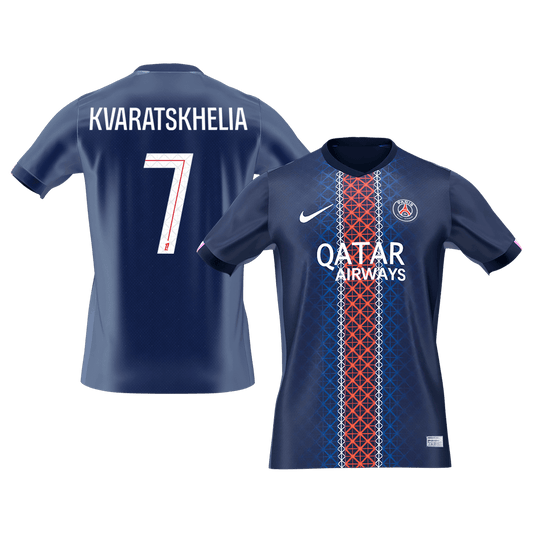 Domácí Fotbalový Dres PSG 25/26 KVARATSKHELIA #7
