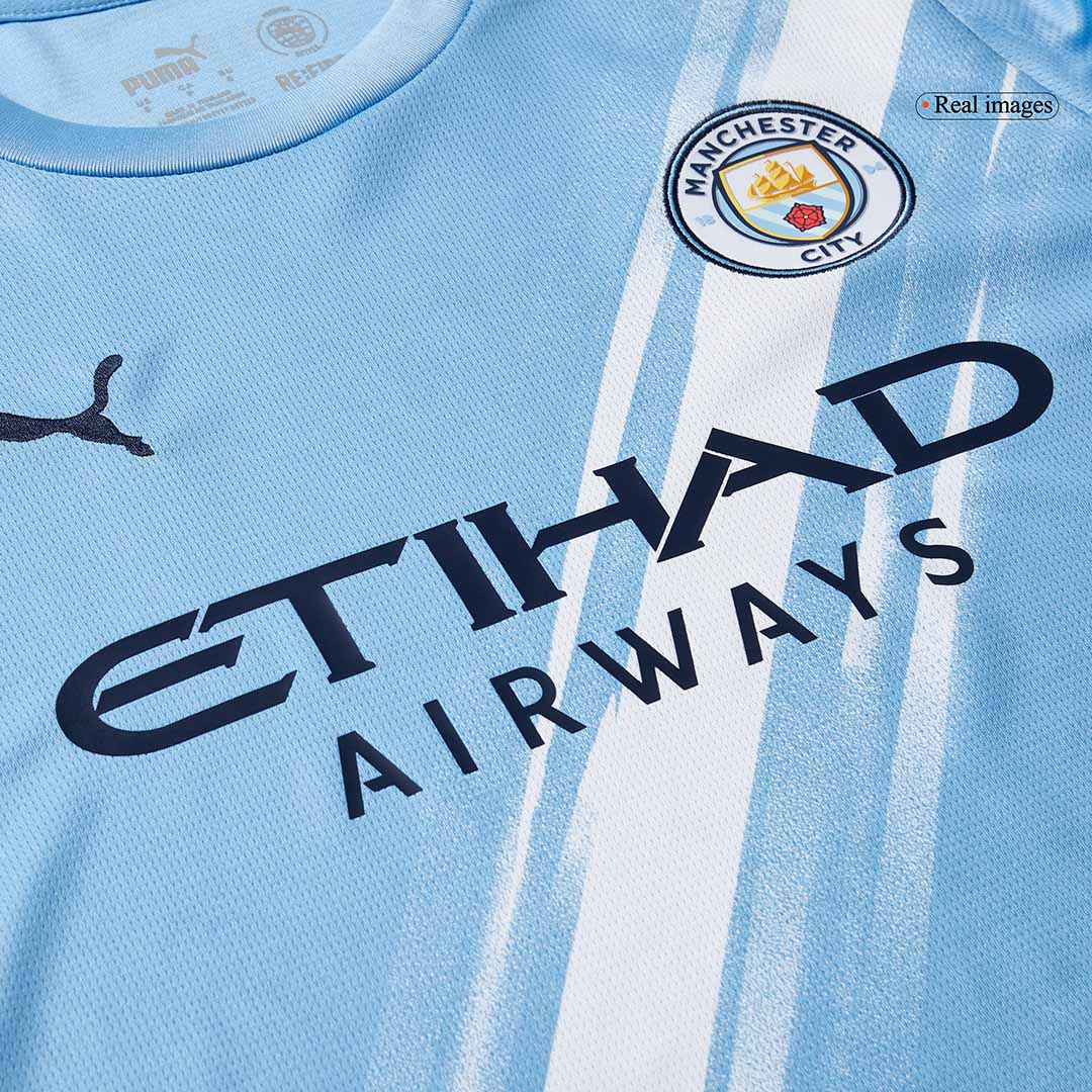 Domácí Fotbalový Dres Manchester City 25/26 Long Sleeve