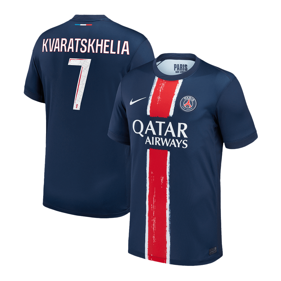 Domácí Fotbalový Dres PSG 24/25 KVARATSKHELIA #7