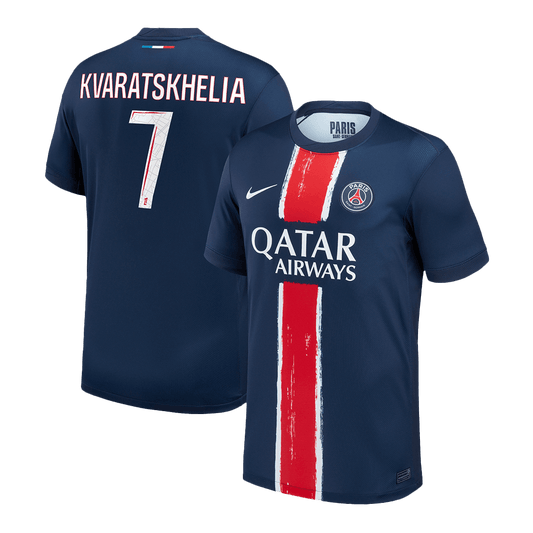 Domácí Fotbalový Dres PSG 24/25 KVARATSKHELIA #7